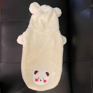 Adorable Plush Hoodie For Dogs!   NWT  Size Medium